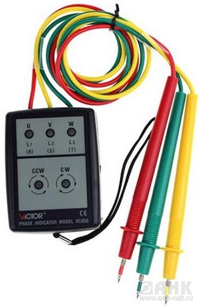 VC850 Указатель чередования фаз