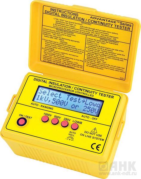 Измеритель сопротивления изоляции SEW 2801 IN