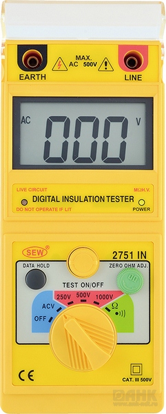 Измеритель сопротивления изоляции SEW 2751 IN