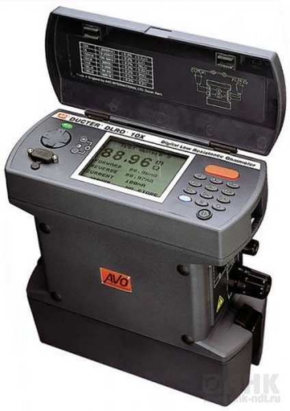 DLRO10X — микроомметр