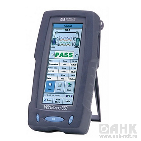 Переносной тестер кабеля WireScope 350