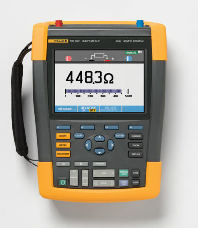 Поверка осциллографа Fluke 190-062