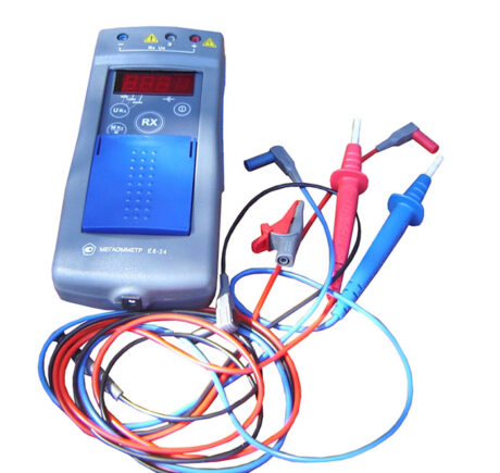 Поверка мегаометра Е6-24