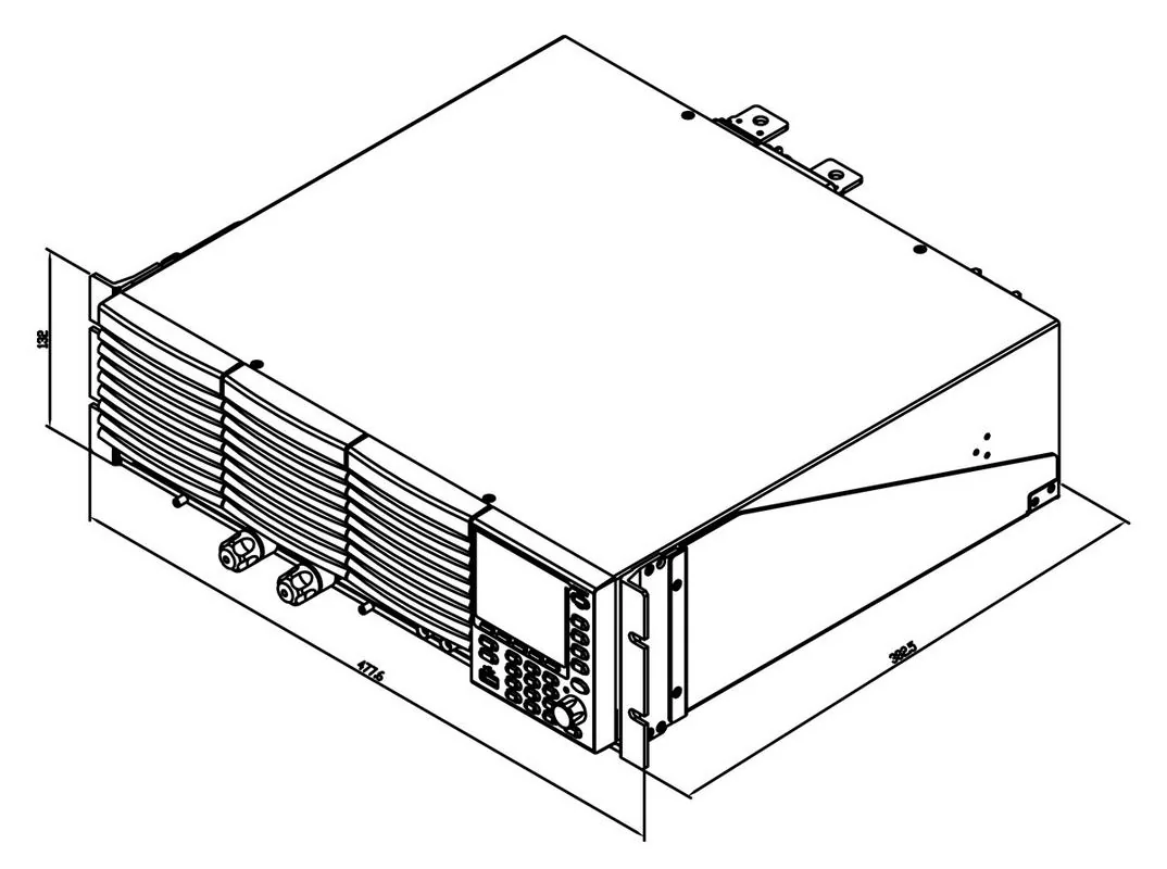 Комплект для монтажа GW Instek GRA-414-E