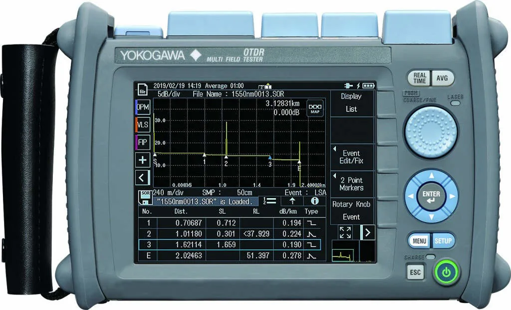 Рефлектометр Yokogawa AQ1215E-HR-UFC/HPM/SB