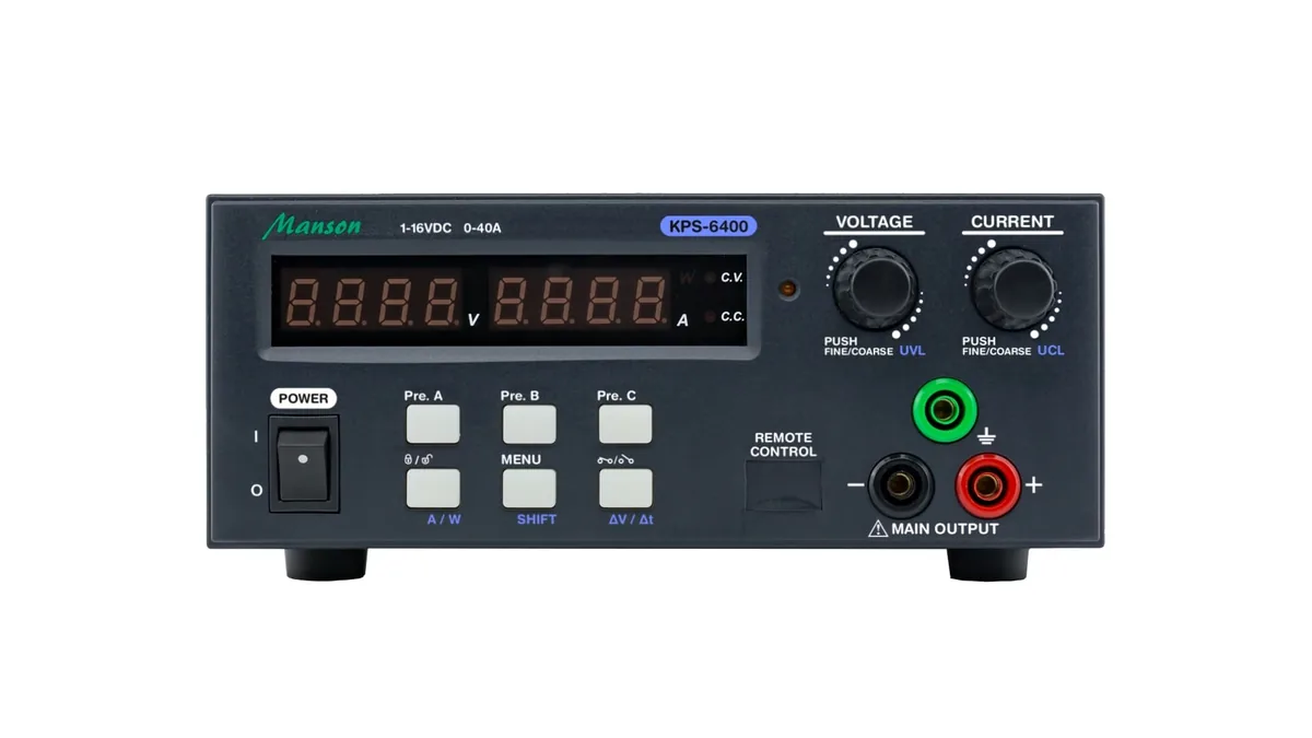Источник питания постоянного тока Manson KPS-6400