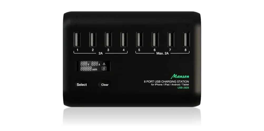 USB-зарядная станция для планшетов Manson USB-2928