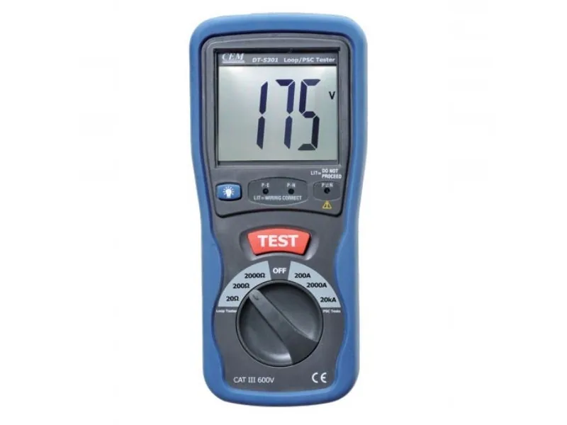 Измеритель сопротивления петли CEM DT-5301