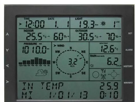 Профессиональная метеостанция MISOL WS2310CA