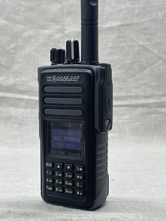 Рация цифровая COMBAT ТАКТИК 888, AES-256
