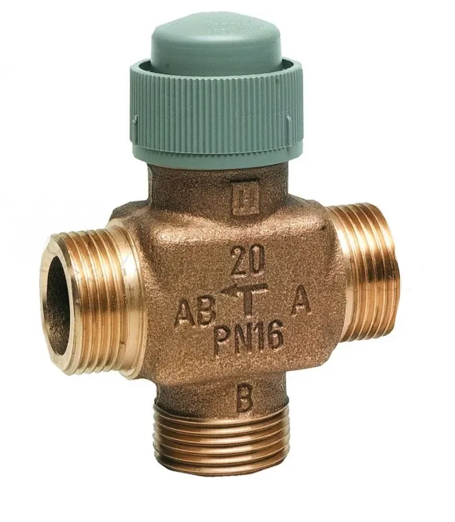 Клапан трехходовой линейный Honeywell V5823A2151 малый