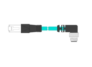 Кабель Ethernet с угловым разъемом, 2 м Cognex CCB-84901-6005-02