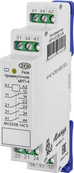 Реле МЕАНДР МРП-4 ACDC24В УХЛ2